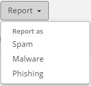 Email Security Cloud Gateway - Reporting Spam Malware and Phishing